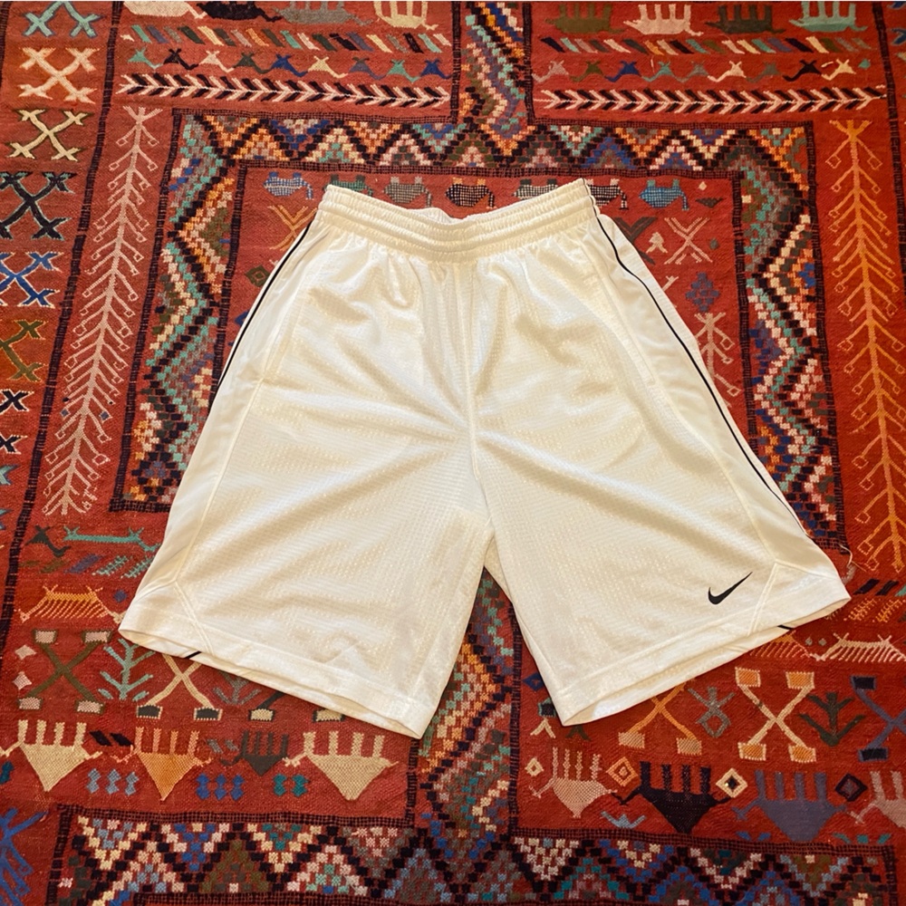 NWOT | Nike Men's White and Black Athletic Shorts